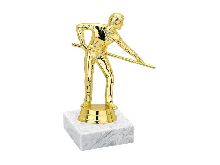 Figurka kulečníkový hráč - Zlato F407