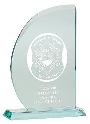 Skleněná trofej CR7179A-C